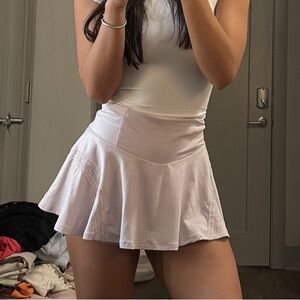 Free People Purple Mini Skater Skirt